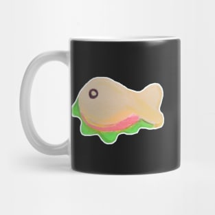 Sándwich en forma de pez Mug